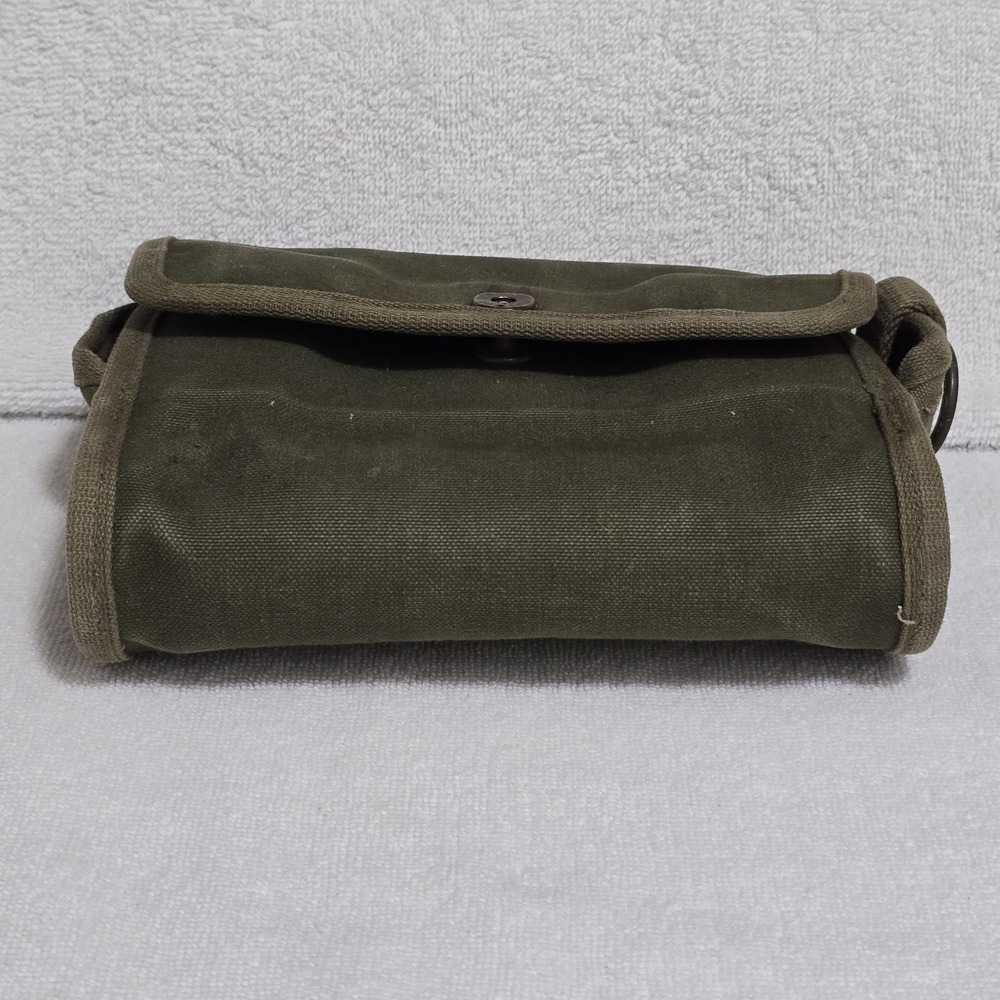Vintage US Military M18A1 Chemical Detector Kit Canvas Case‎ Pouch ITT - Picture 15 of 16